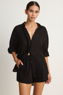 MIKOH Noto Shirt & Reyna Short - Night