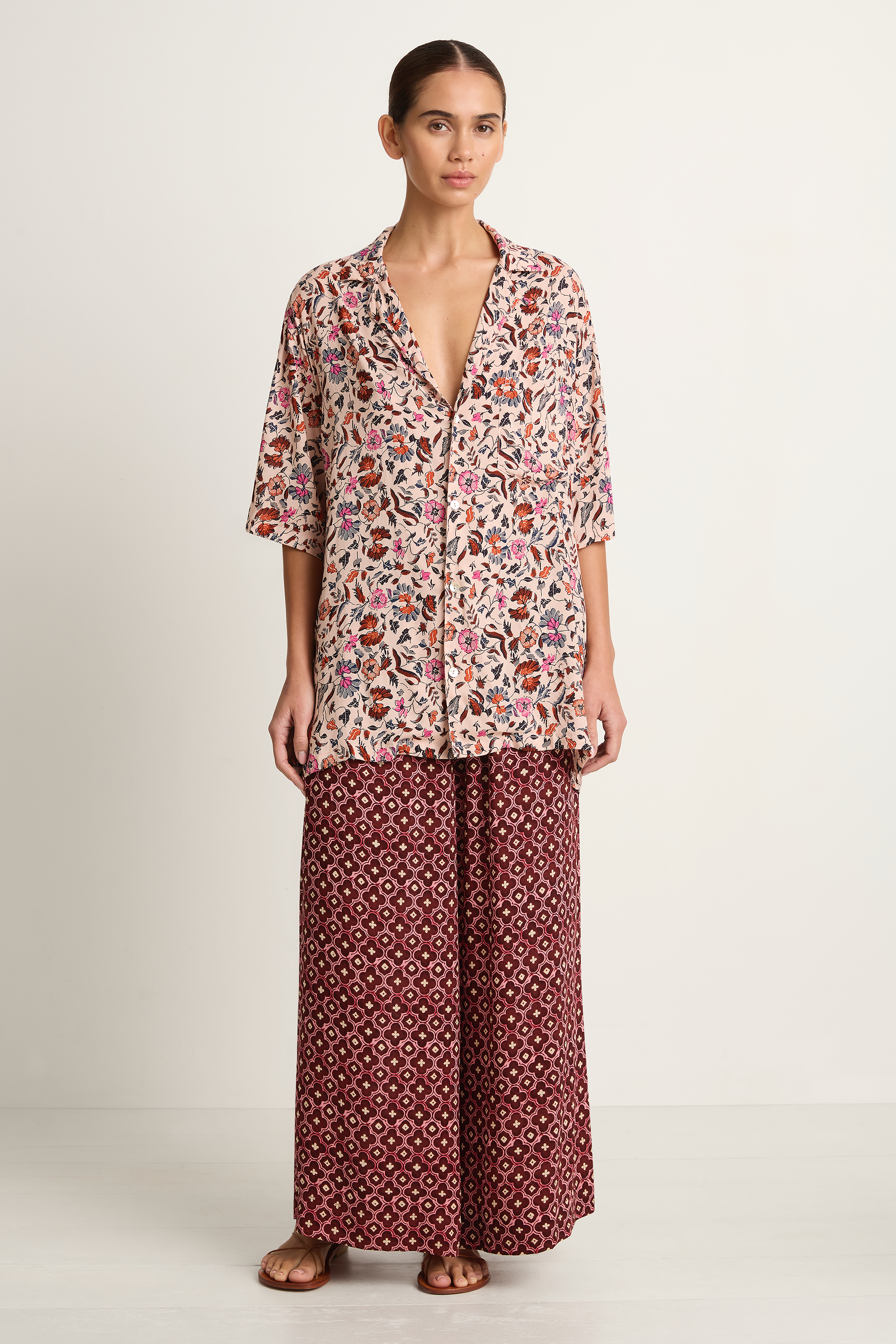Natalie Martin Kevin Shirt - Wildflower Spice