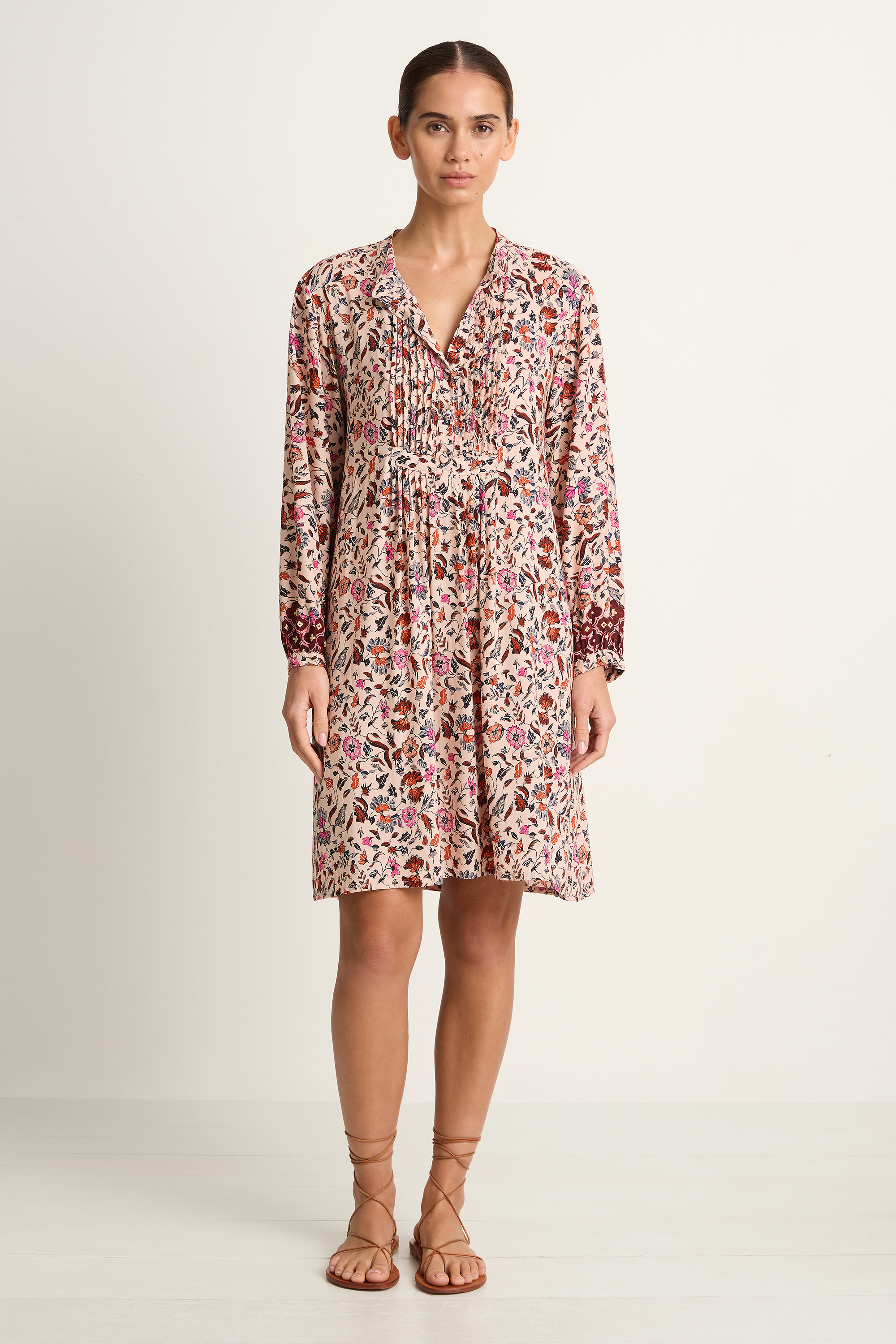 Natalie Martin Sammie Short Dress - Wildflower Spice