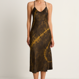Silk Laundry 90s Slip Dress - Tie-Dye
