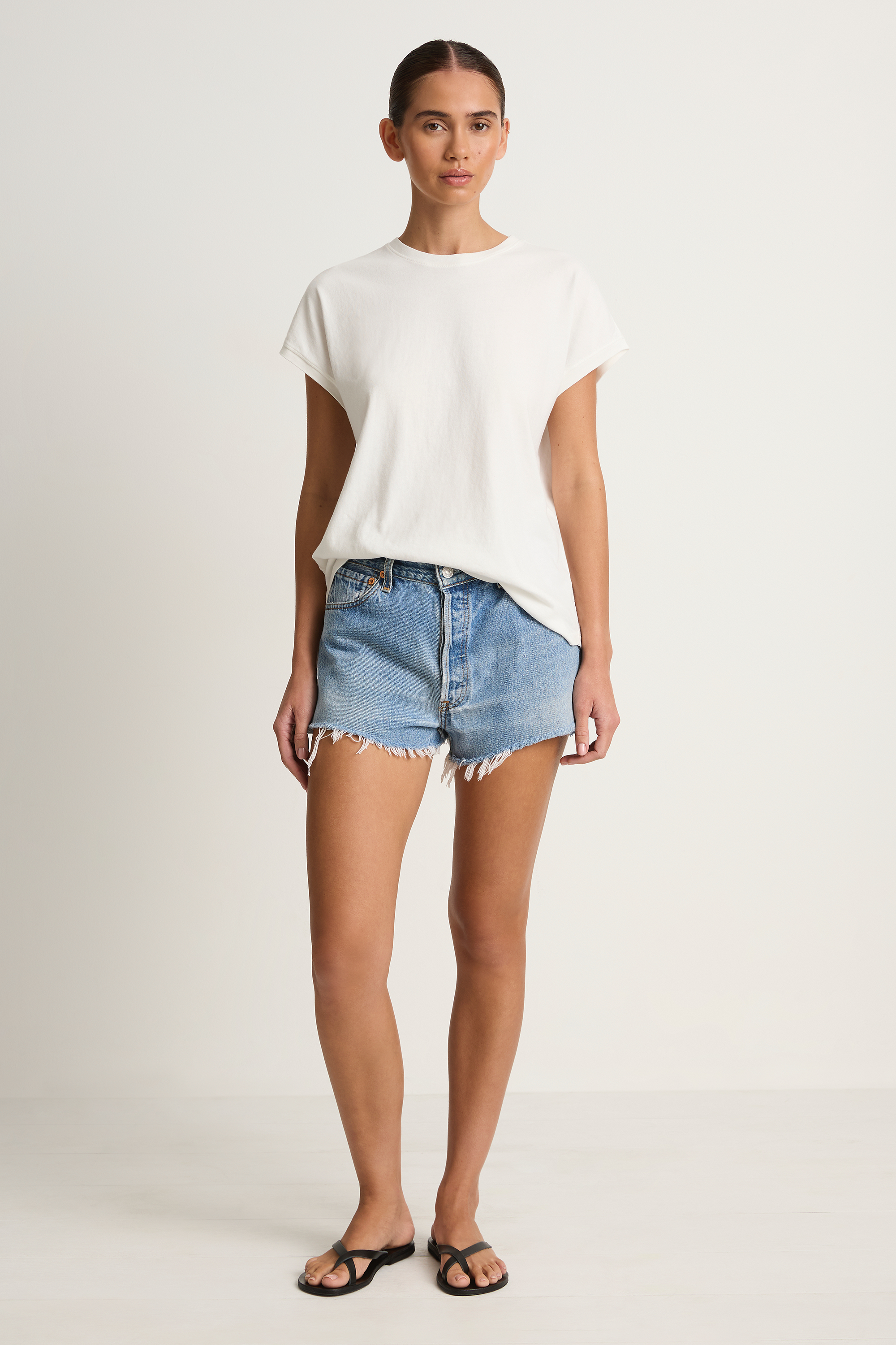 Le Bon Shoppe Ease Tee - Vintage White