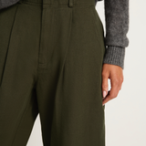 Apiece Apart Bari Crop Trouser - Rosin