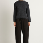 Demylee Lamis Cotton Sweater - Black
