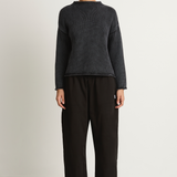 Demylee Lamis Cotton Sweater - Black