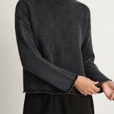 Demylee Lamis Cotton Sweater - Black