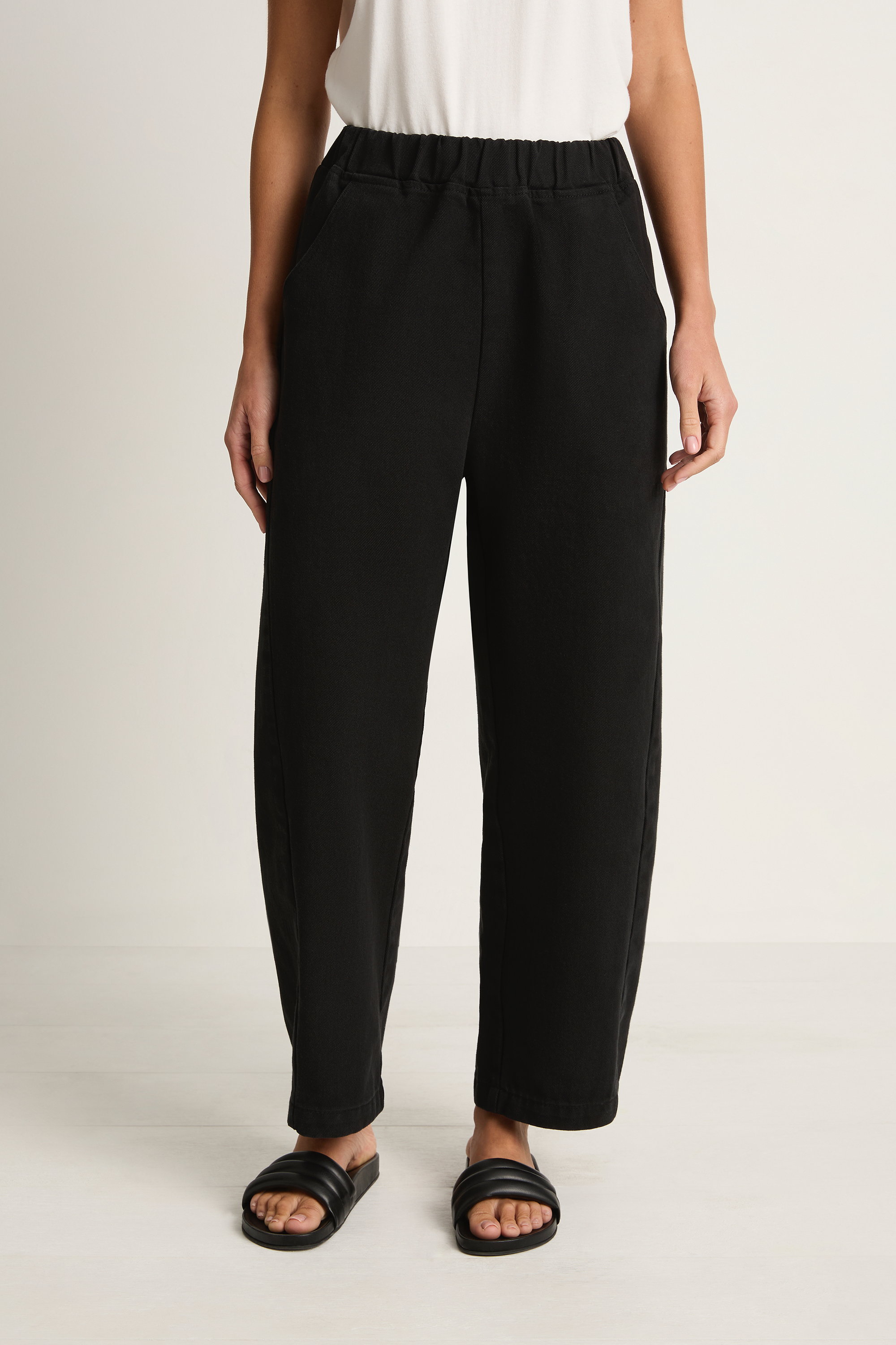 Le Bon Shoppe Arc Pants - Black Canvas