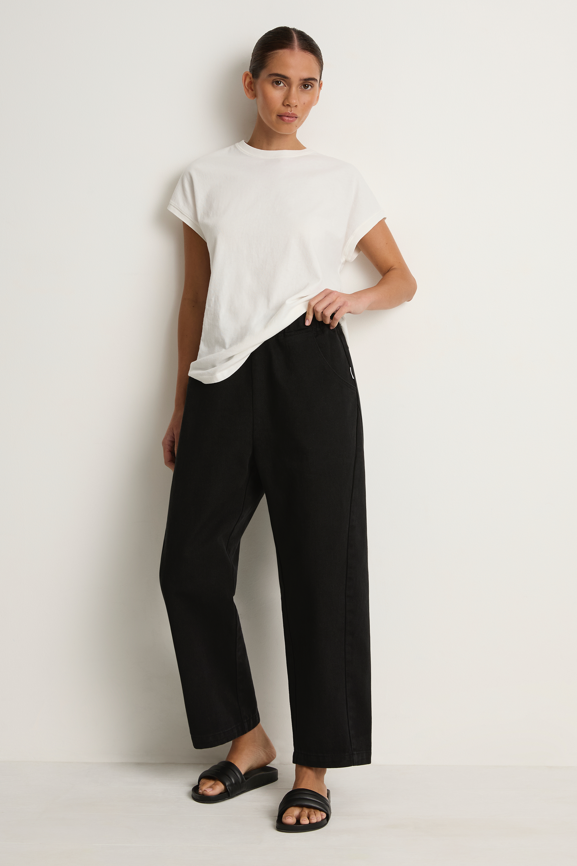Le Bon Shoppe Arc Pants - Black Canvas