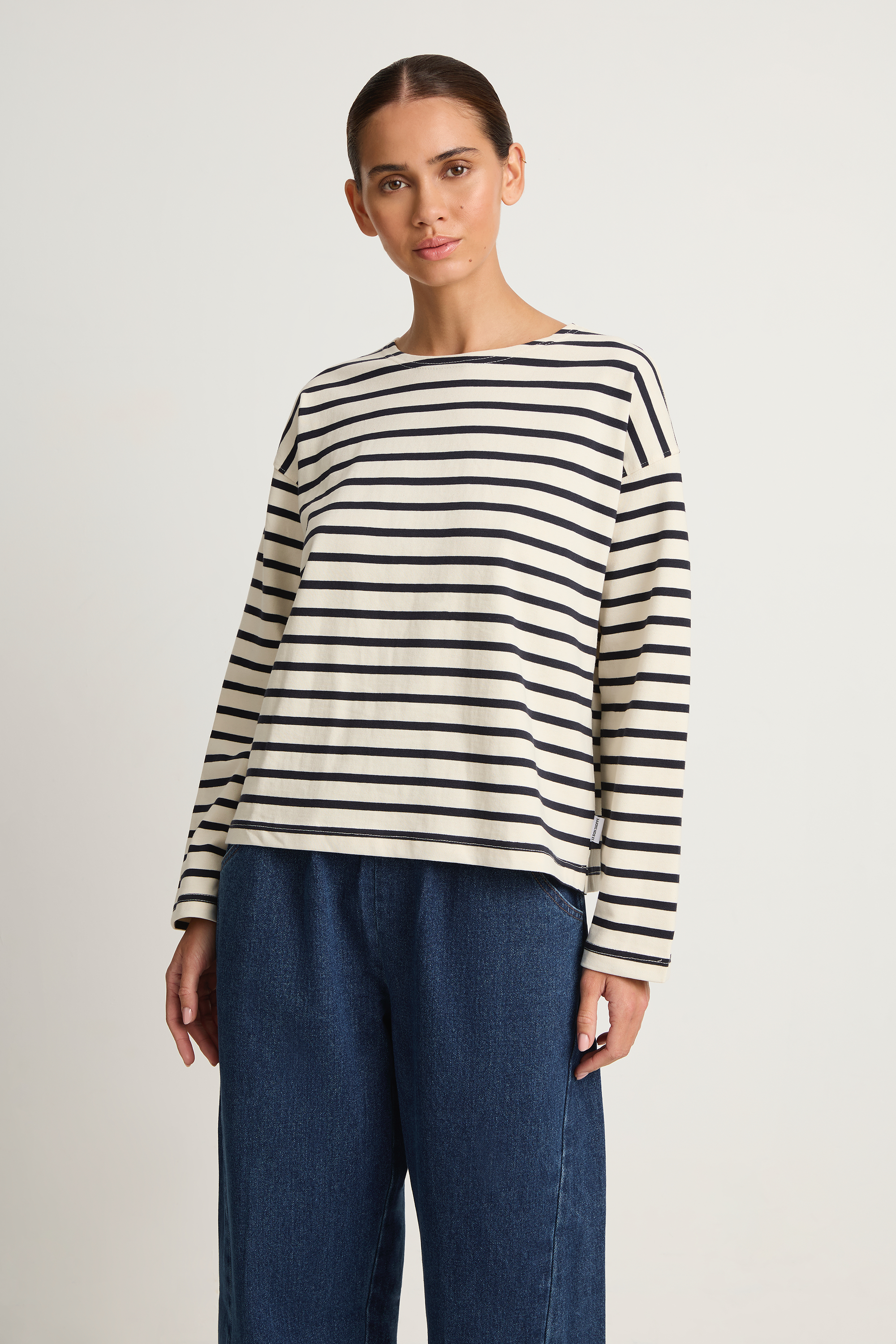 Le Bon Shoppe Sailor Top - Navy Stripe