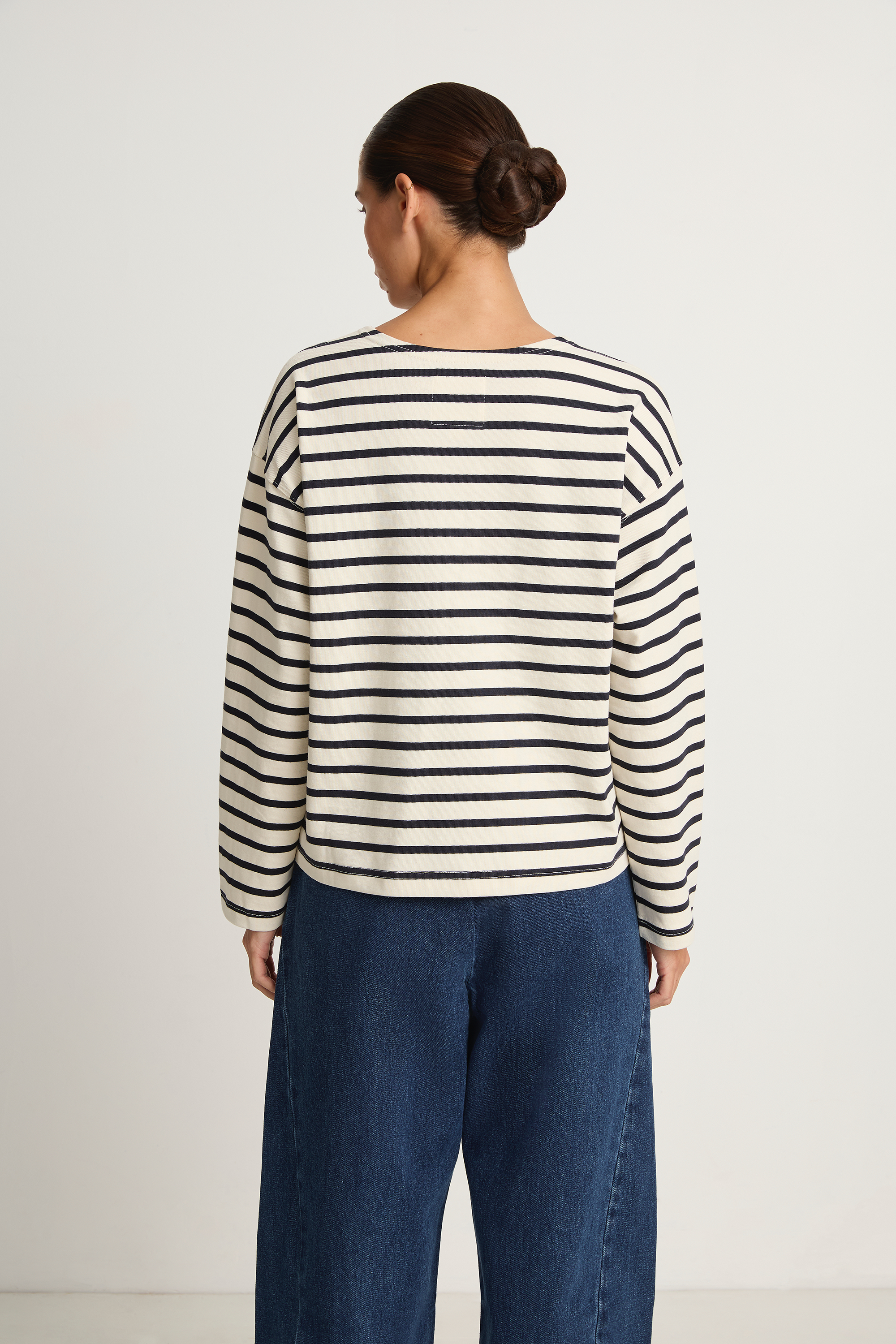 Le Bon Shoppe Sailor Top - Navy Stripe