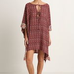 Natalie Martin Paulina Mini Caftan - Mosaic Spice