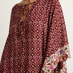 Natalie Martin Paulina Mini Caftan - Mosaic Spice