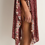 Natalie Martin Paulina Mini Caftan - Mosaic Spice