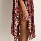 Natalie Martin Paulina Mini Caftan - Mosaic Spice