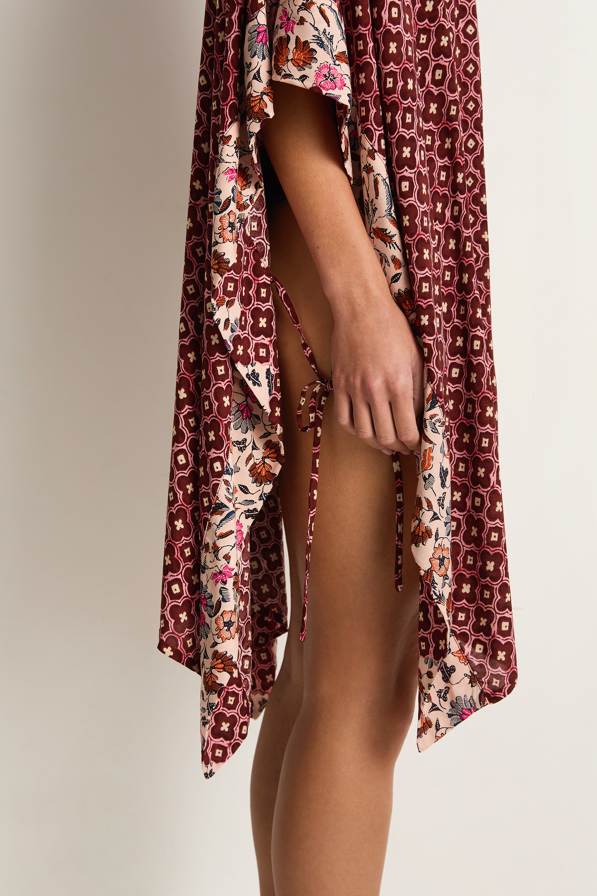 Natalie Martin Paulina Mini Caftan - Mosaic Spice