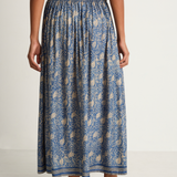 Natalie Martin Bella Skirt - Water Lily Blue