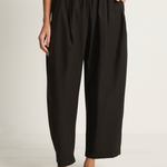 Apiece Apart Spa Pleat Pant - Black