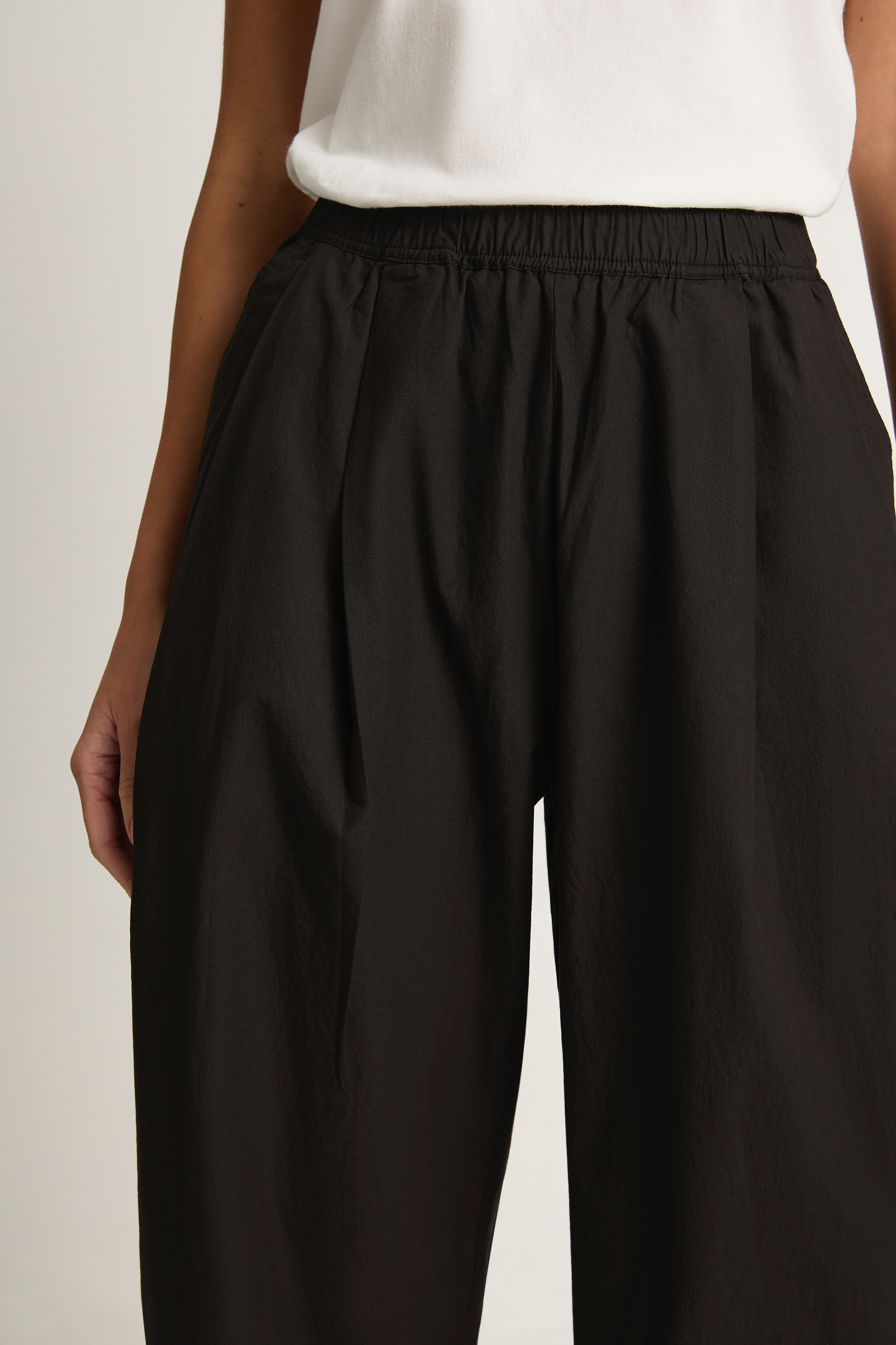 Apiece Apart Spa Pleat Pant - Black