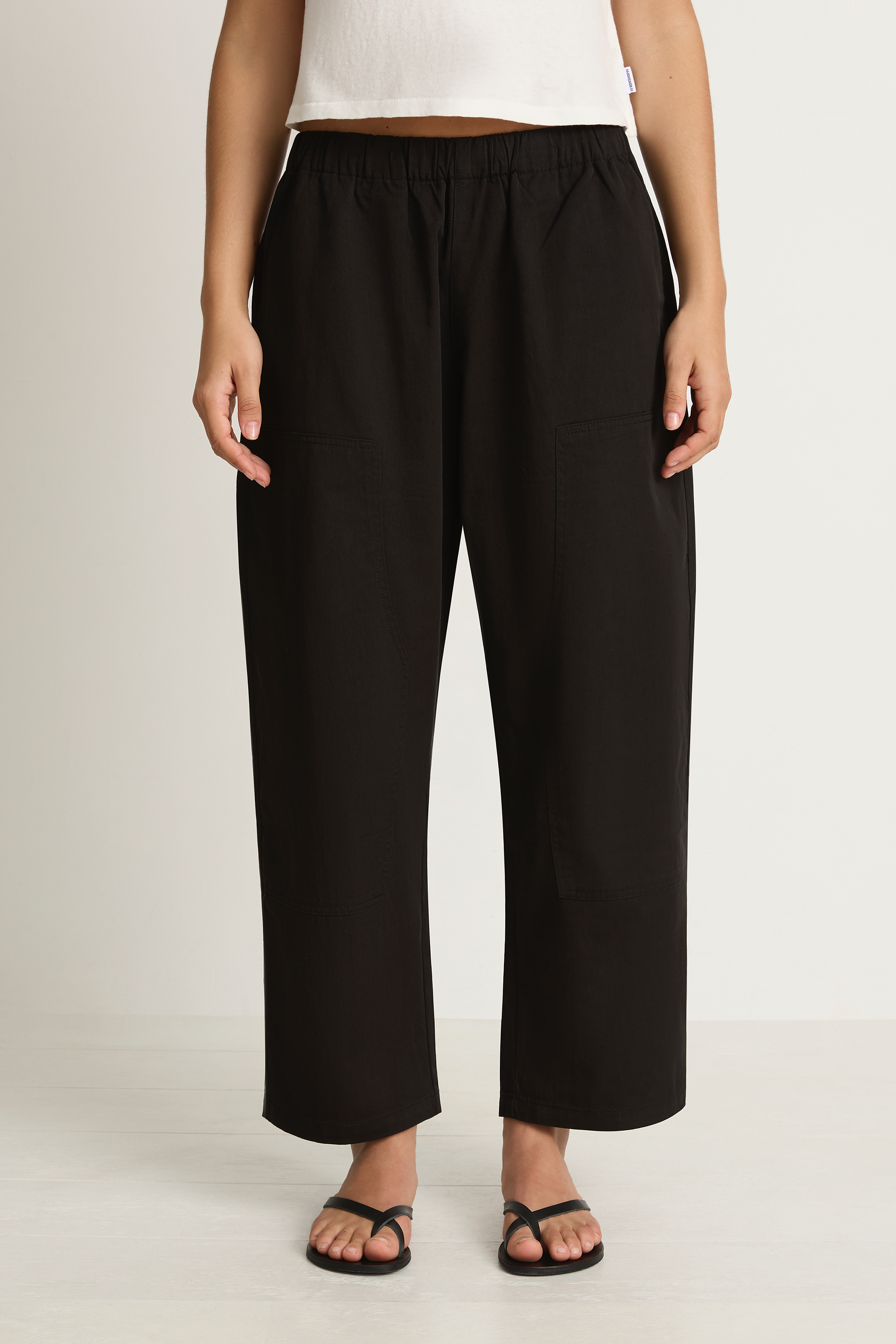 Le Bon Shoppe Gardener's Pant - Black