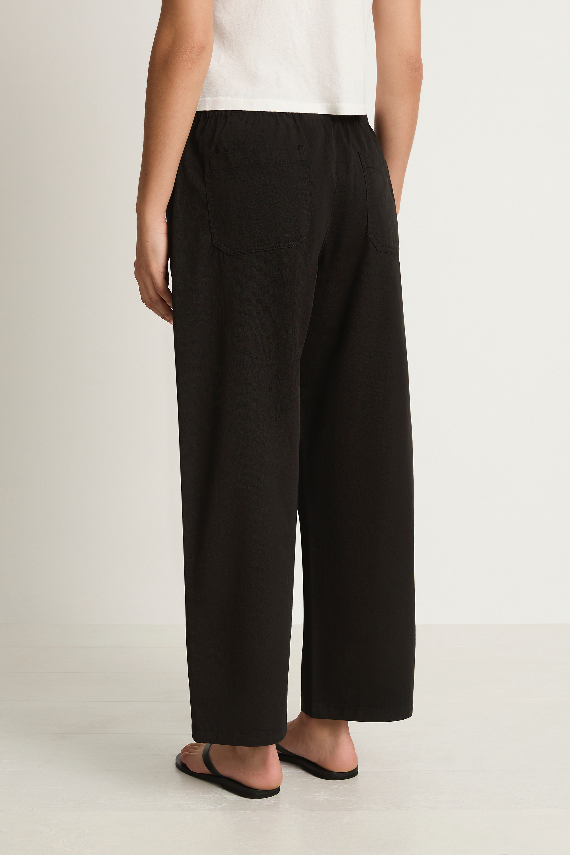 Le Bon Shoppe Gardener's Pant - Black