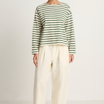 Le Bon Shoppe Sailor Top - Pine Stripe