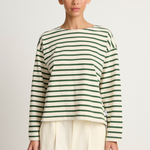 Le Bon Shoppe Sailor Top - Pine Stripe