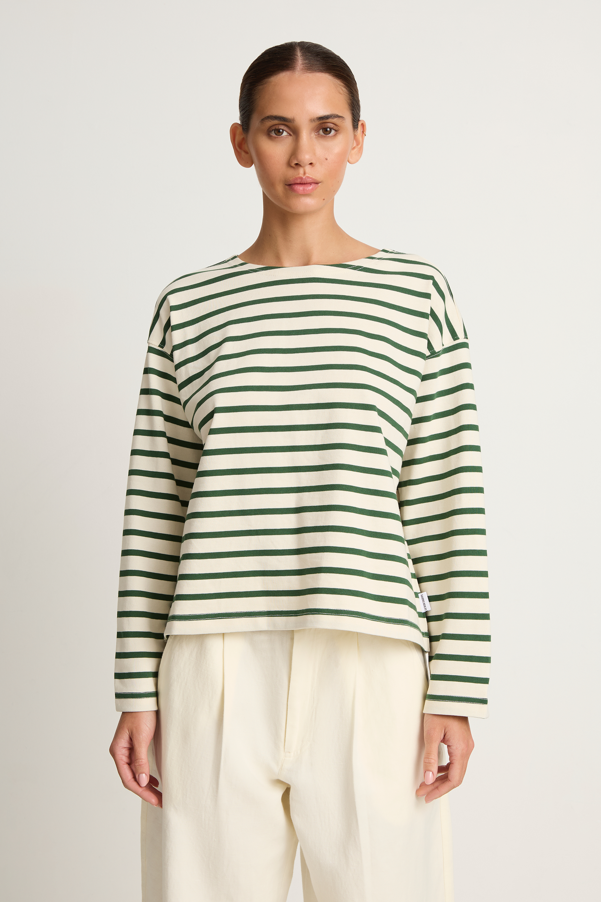 Le Bon Shoppe Sailor Top - Pine Stripe