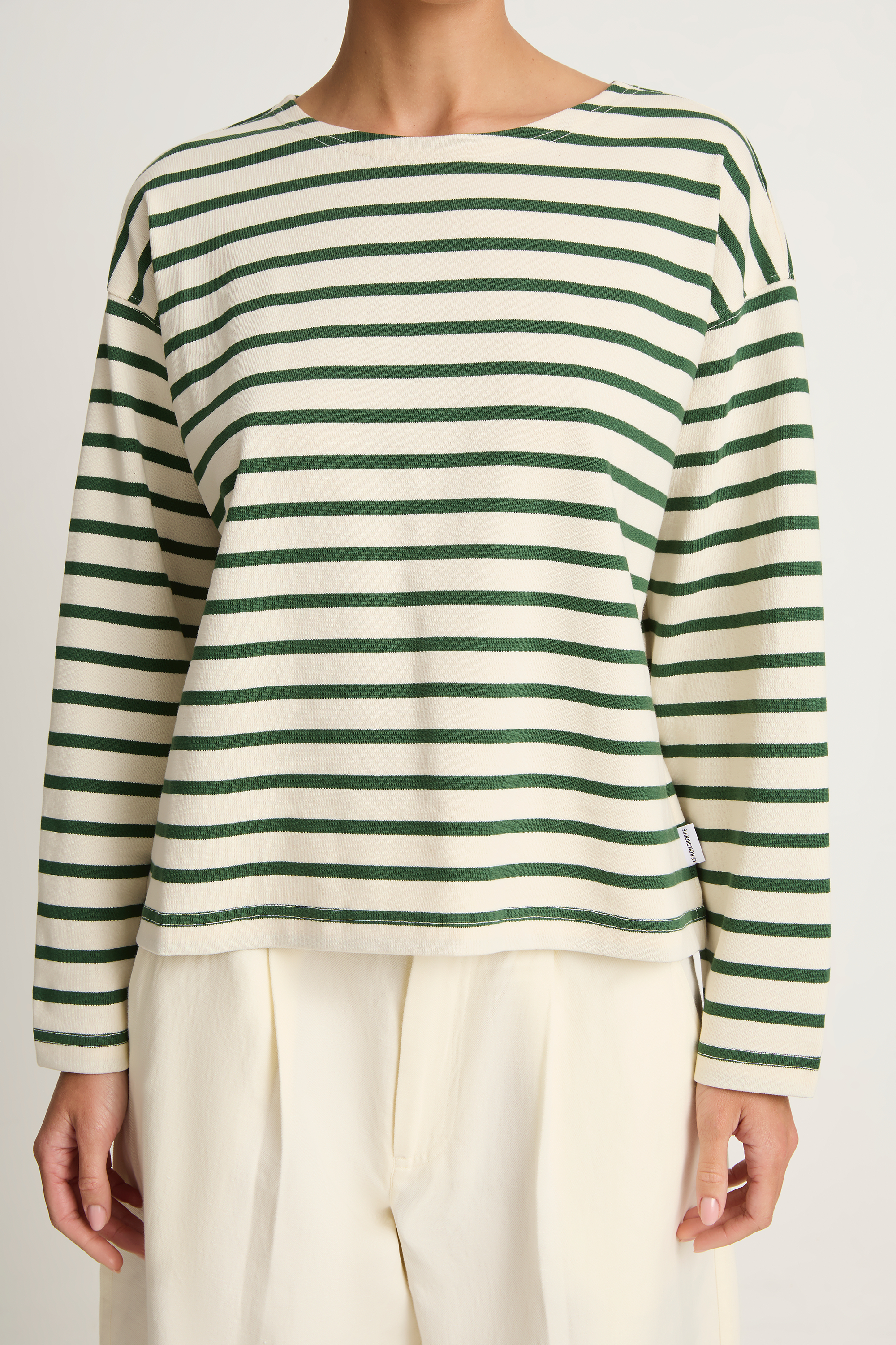 Le Bon Shoppe Sailor Top - Pine Stripe