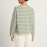Le Bon Shoppe Sailor Top - Pine Stripe