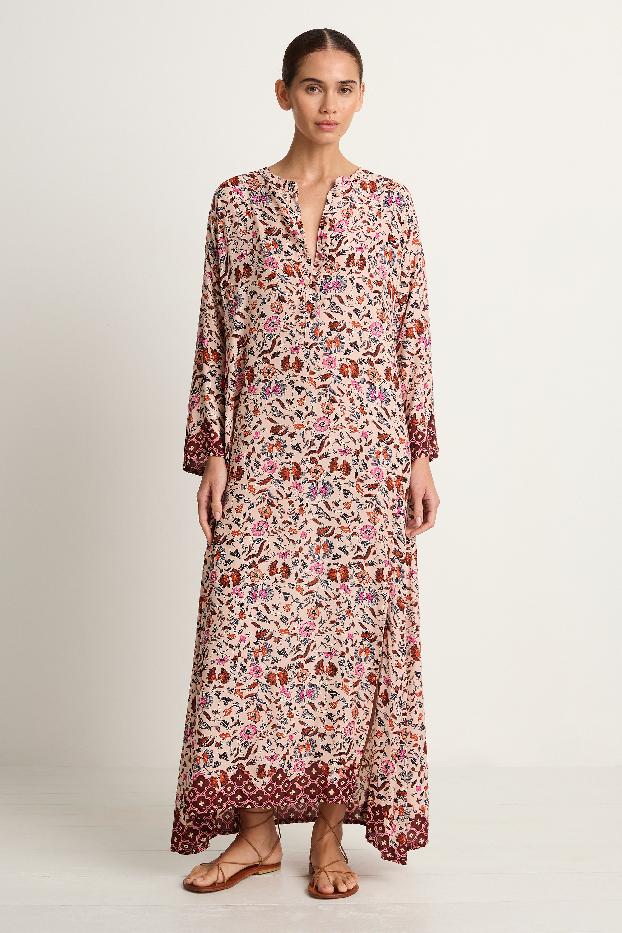 Natalie Martin Isobel Dress - Wildflower Spice