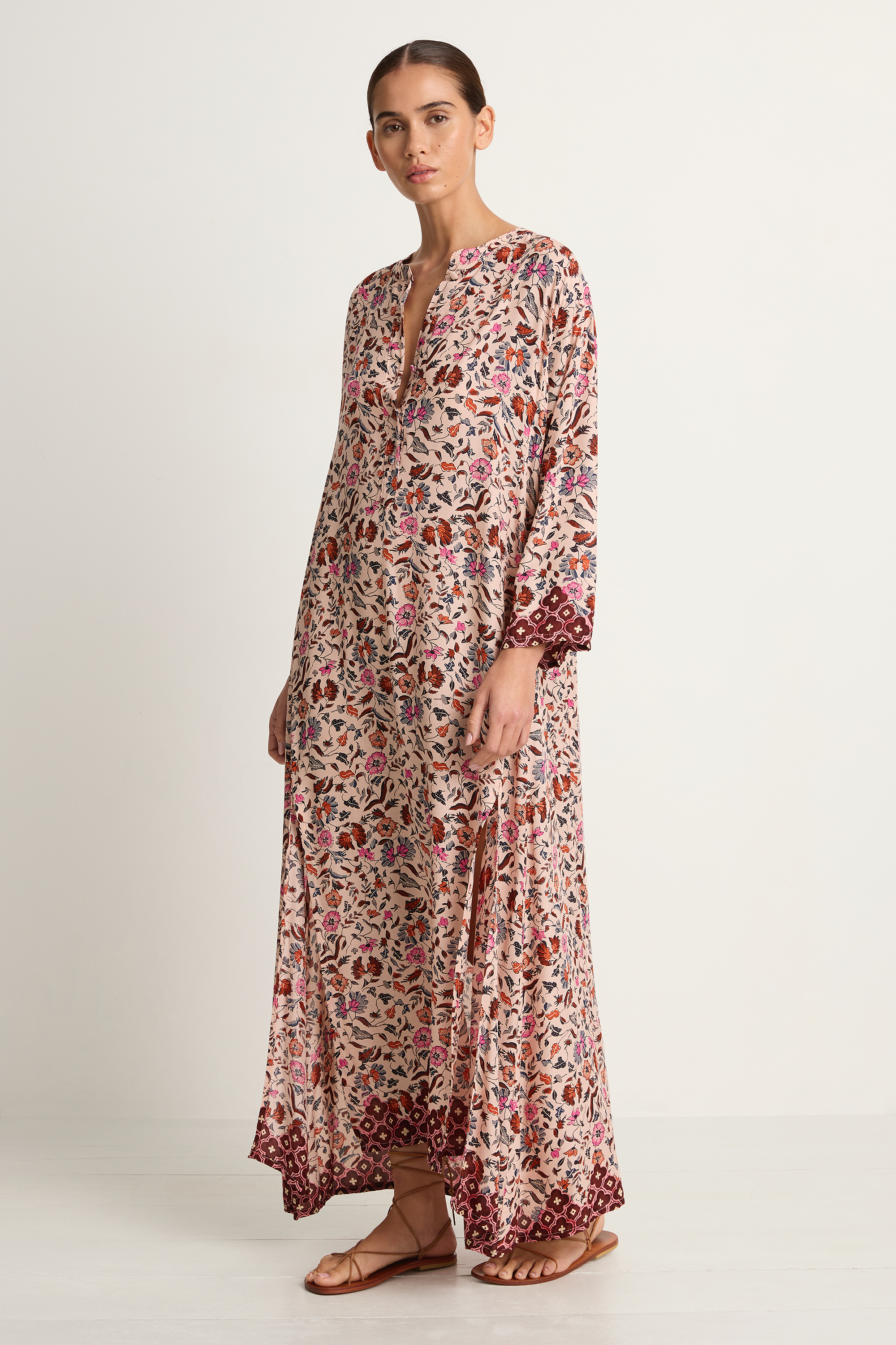 Natalie Martin Isobel Dress - Wildflower Spice