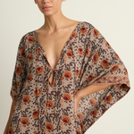 Natalie Martin Paulina Caftan - Vintage Flowers Slate