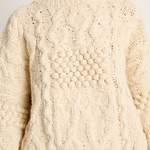 Shaina Mote Patchwork Crewneck - Natural