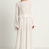BONDI BORN Cremona Kimono Top Maxi Skirt - White