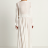 BONDI BORN Cremona Kimono Top Maxi Skirt - White