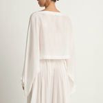 BONDI BORN Cremona Kimono Top Maxi Skirt - White