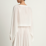 BONDI BORN Cremona Kimono Top Maxi Skirt - White