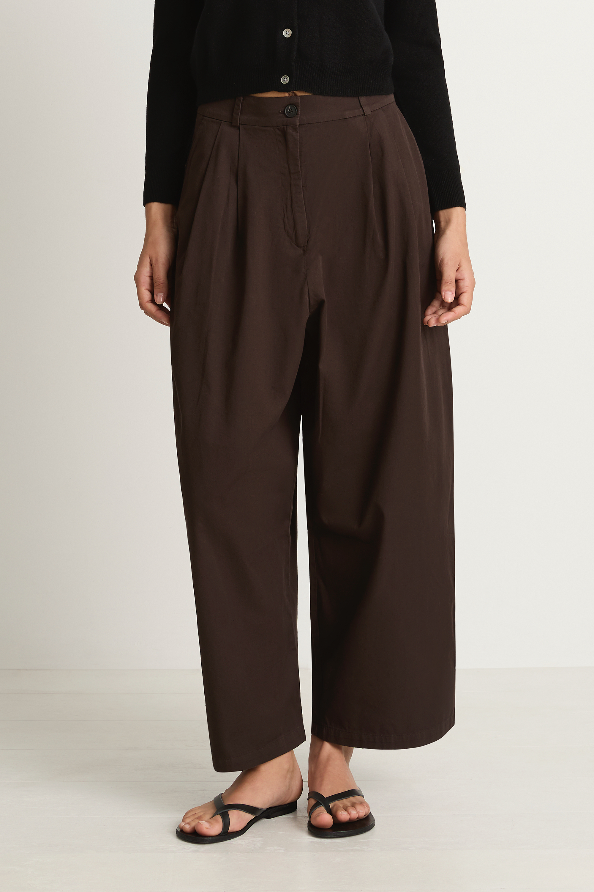 Shaina Mote Boy Trouser - Chocolate