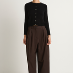Shaina Mote Boy Trouser - Chocolate