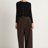 Shaina Mote Boy Trouser - Chocolate