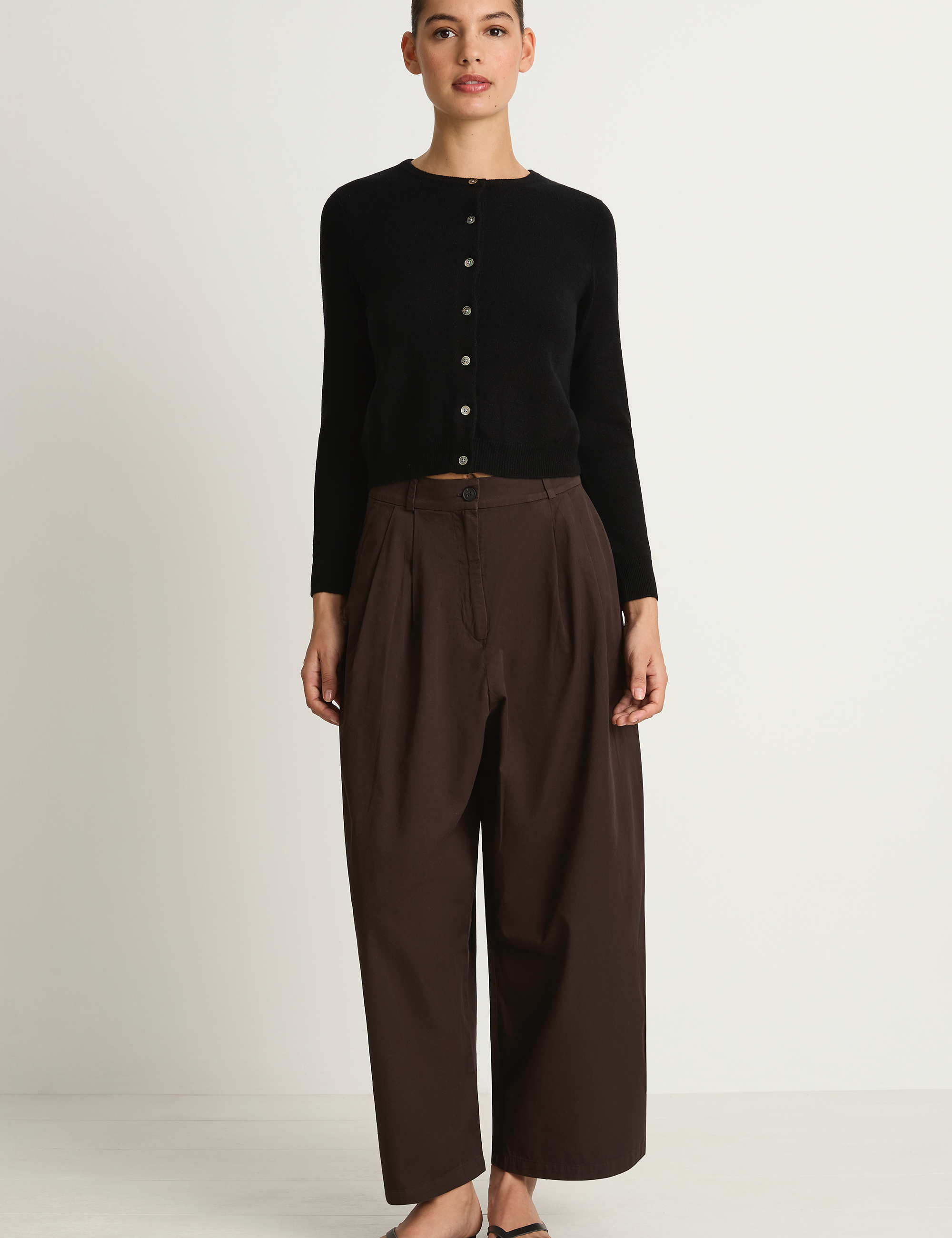 Shaina Mote Boy Trouser - Chocolate