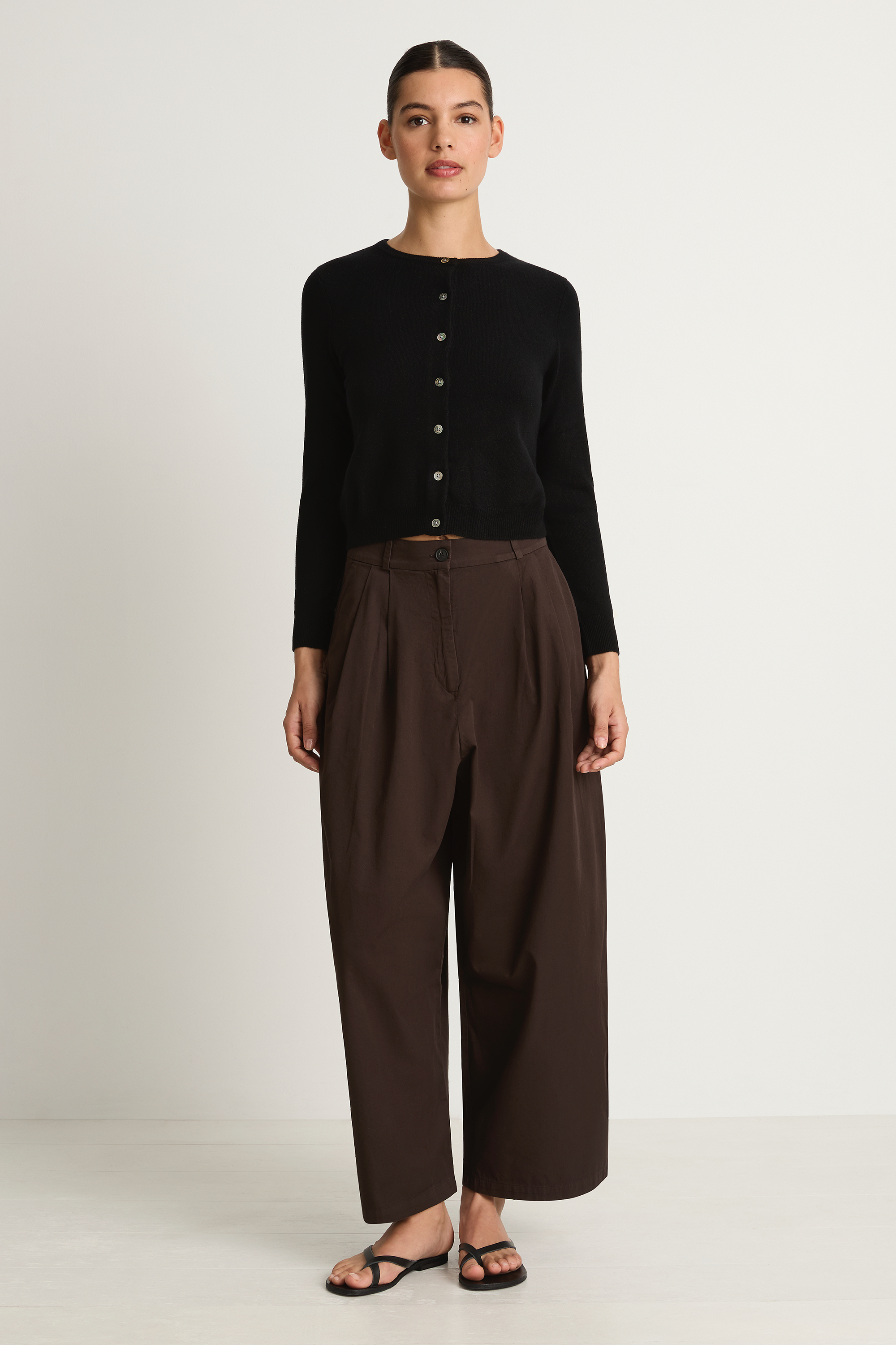 Shaina Mote Boy Trouser - Chocolate