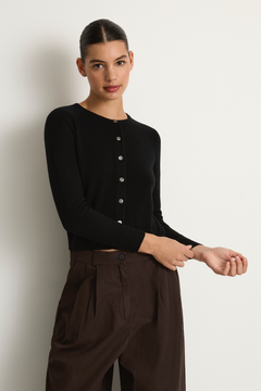 Demylee Ava Cardigan - Black