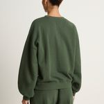Le Bon Shoppe French Terry Core Sweatshirt & Balloon Pants - Cedar Green