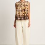 Maria Cher Delancey Emily Sleeveless Top - Yellow Vibes