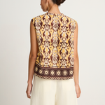 Maria Cher Delancey Emily Sleeveless Top - Yellow Vibes