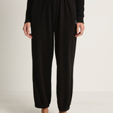 Le Bon Shoppe Pointelle Balloon Pants - Black