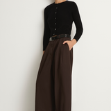 Shaina Mote Boy Trouser - Chocolate