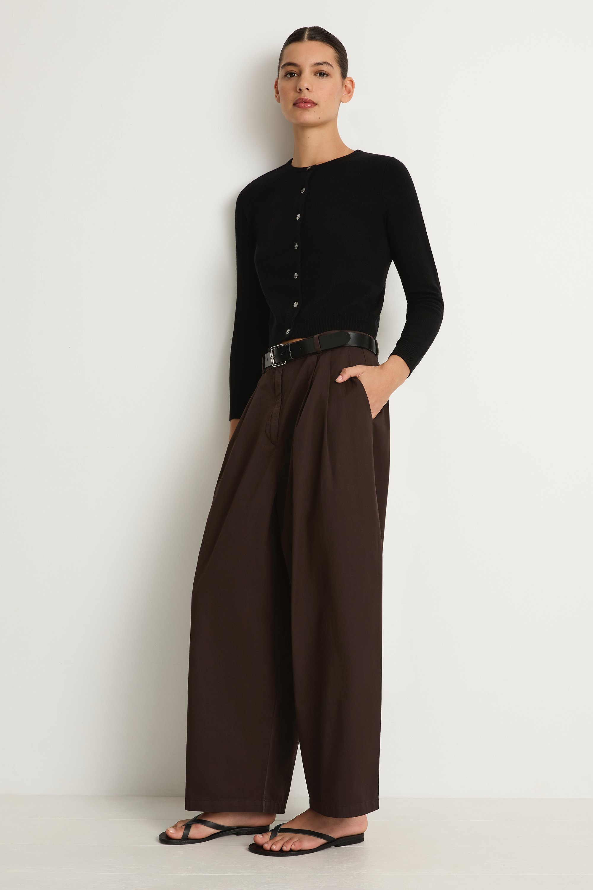 Shaina Mote Boy Trouser - Chocolate