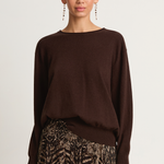 Demylee Coco Cashmere Sweater - Espresso
