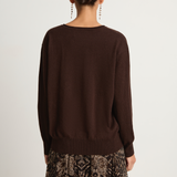 Demylee Coco Cashmere Sweater - Espresso